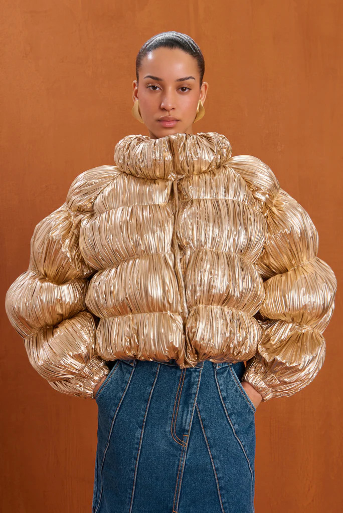 BOMBON PUFFER - GOLD | Cult Gaia - US