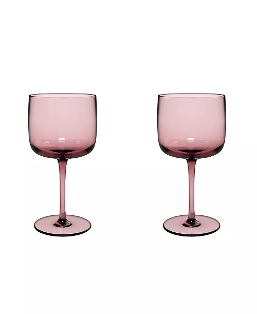 Like Wine Glasses, Set of 2 | Macy's