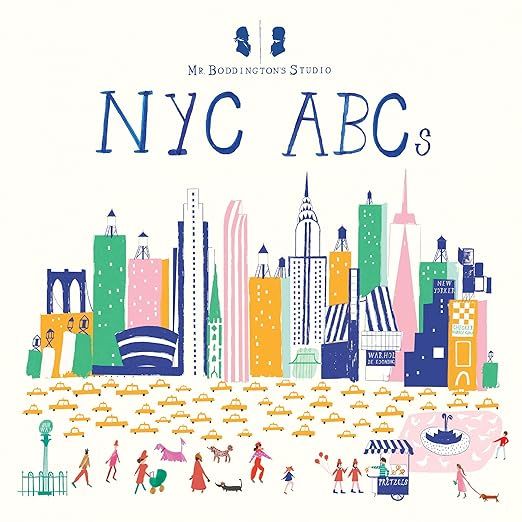 Mr. Boddington's Studio: NYC ABCs     Board book – Illustrated, May 21, 2019 | Amazon (US)