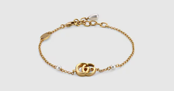 GG Marmont chain bracelet with charm | Gucci (US)