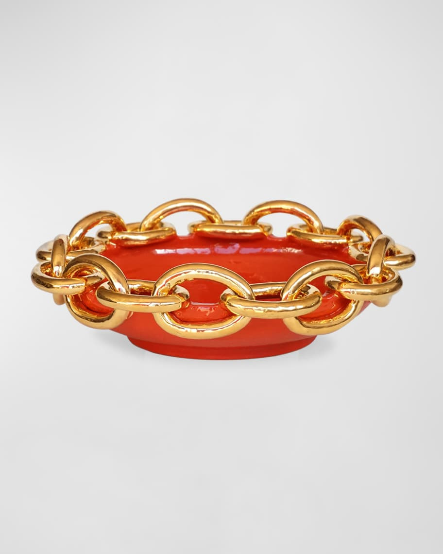 Dolfi Bowl With Golden Chain | Neiman Marcus