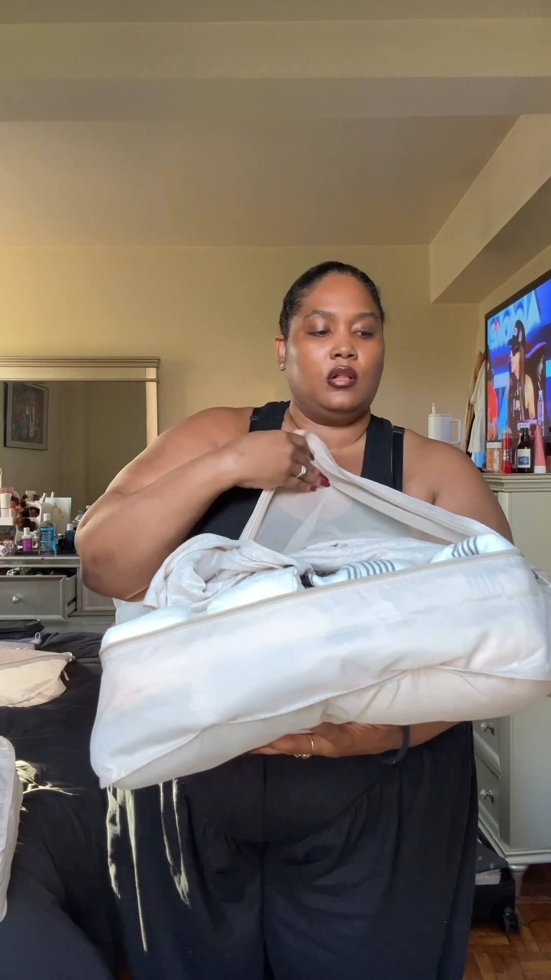 My go-to travel hack to maximize space & efficiency 💕

#LTKStyleTip #LTKTravel