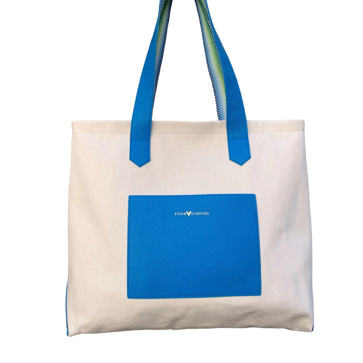 Play + Aprés Bag - Lagoon Blue / Natural Canvas | Fenix Sportier