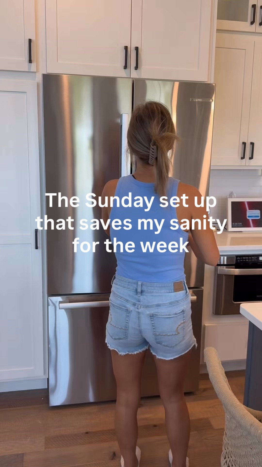 The Sunday setup that saves my sanity 🙌🏼

There’s something about starting the week with a clean fridge, a stocked pantry, and meals/snacks ready to grab and go that just makes busy school mornings SO much easier.

I’ve been using Sundays to reset the fridge, clean out the pantry, restock everything, and get a little meal prep done before the week begins. It takes some time on the front end, but I swear I get that time (and a whole lot of sanity) back all week long.

Because when everyone is rushing out the door for school, the last thing I want to think about is, “What are we going to eat?” 😂

A little Sunday prep = a much calmer week. 🤍

#LTKmomlife #LTKHome #LTKKids