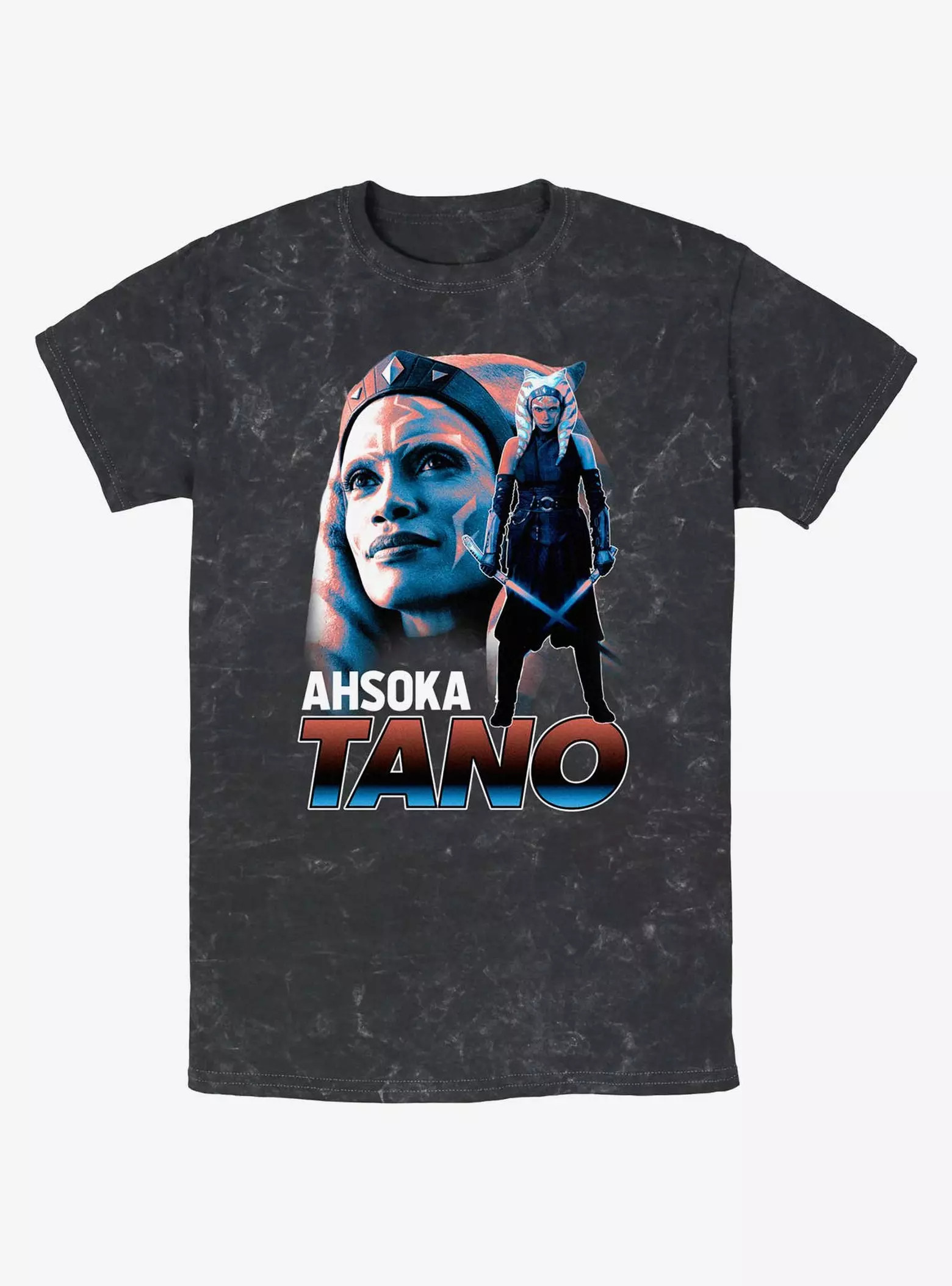 Star Wars Ahsoka Jedi Trainer Tano Mineral Wash T-Shirt | BoxLunch