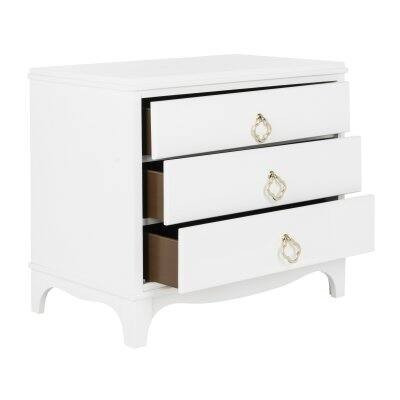 Safavieh Hannon 3-Drawer Nightstand | Hayneedle