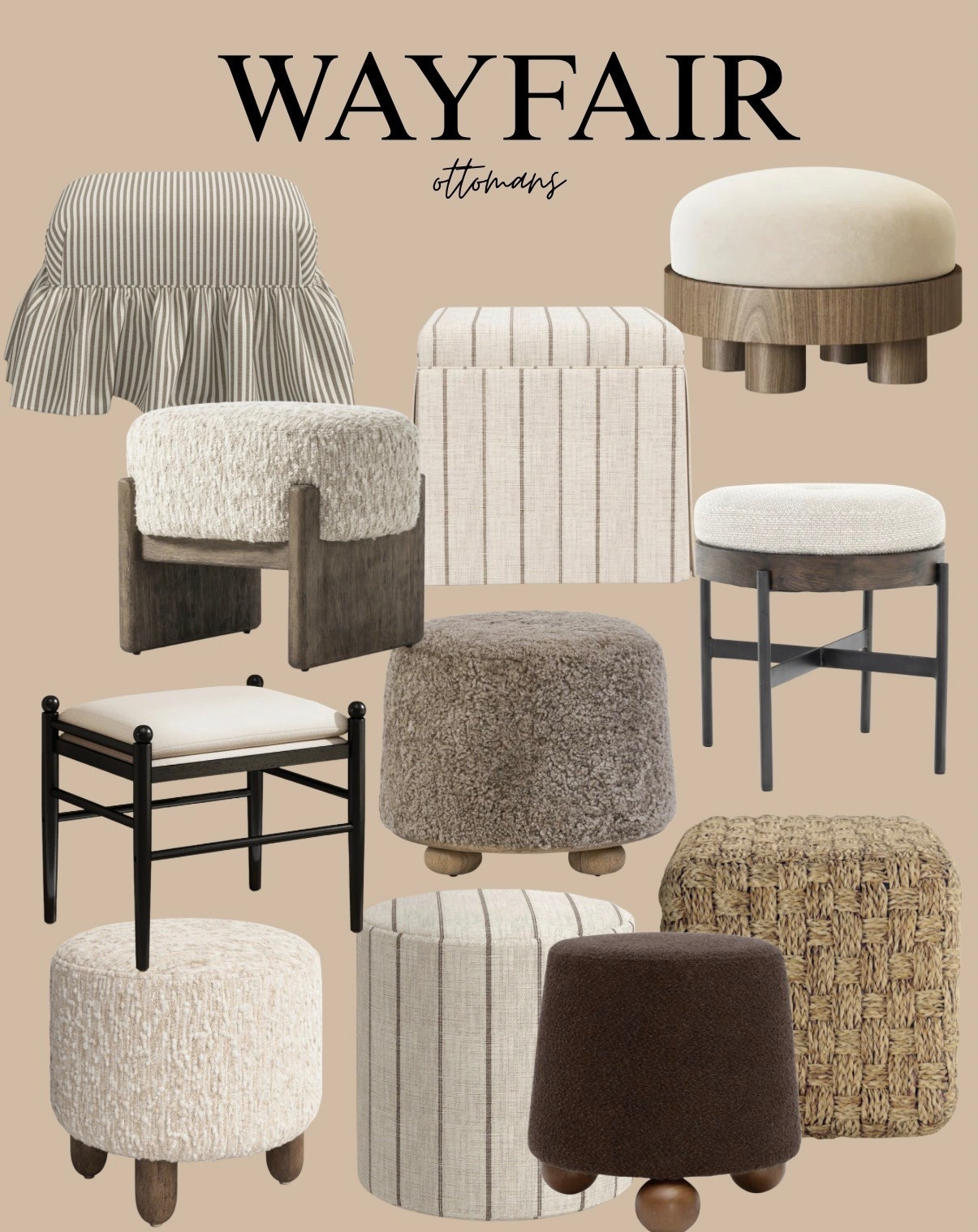 Wayfair ottomans 😍🤌🏼

#wayfair #wayfairhome #ottomanss

#LTKHome #LTKU #LTKSaleAlert