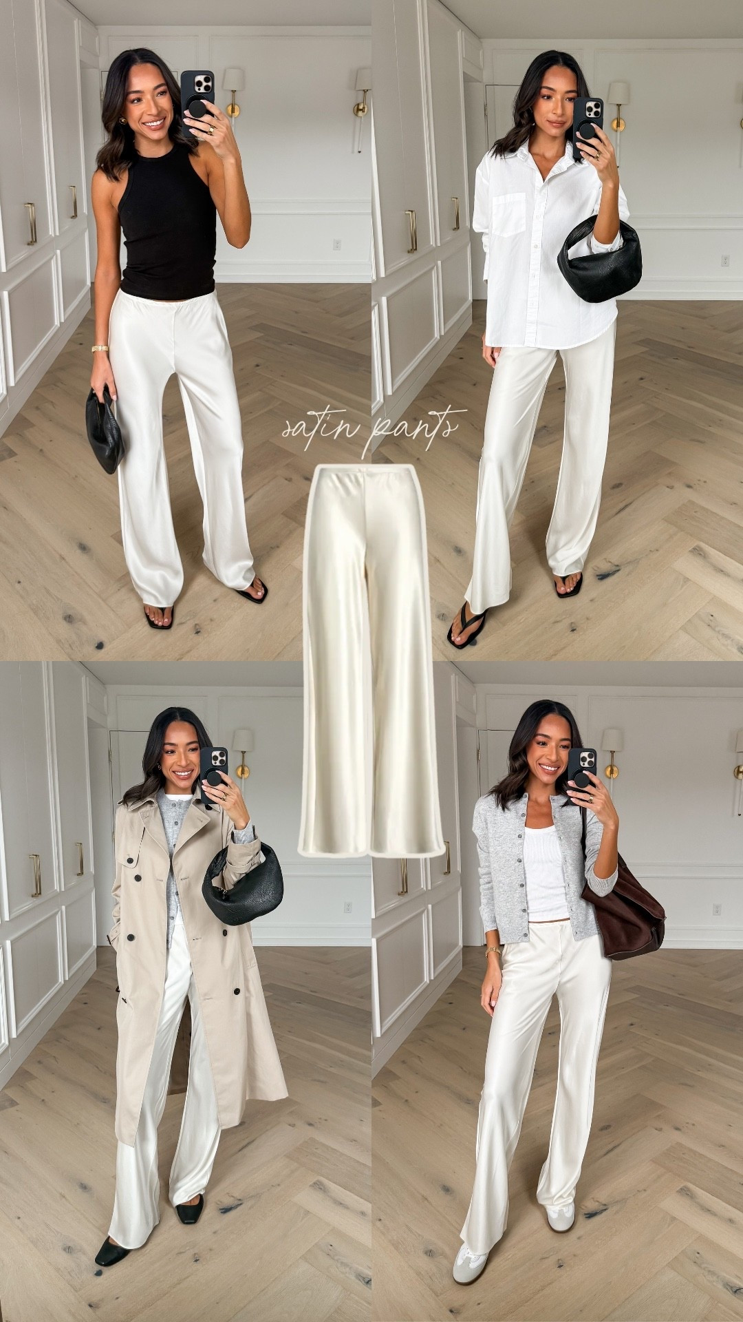 How to style: satin pants 🤍

closet essentials, closet staples, spring wardrobe, spring outfit, spring fashion, spring style, casual outfit, spring capsule wardrobe

#LTKootd #LTKSeasonal