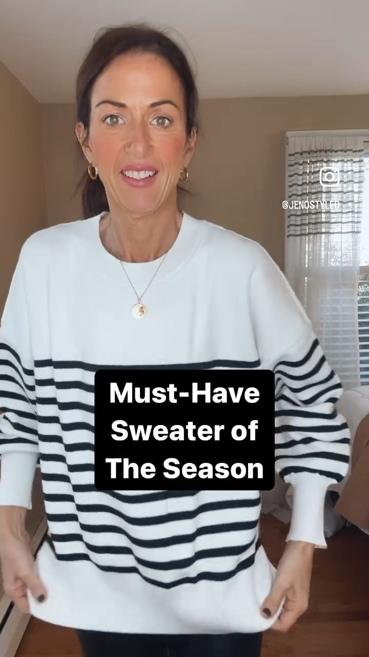 ✨The Must-Have Amazon Sweater of the Season✨
I’m in love with this sweater. It’s so cozy and the perfect length for leggings or jeans. Its so soft and comes in 25 colors. Wearing Size small. TTS.

I’ve paired it with my favorite Camel Coat, Faux Leather Pants which are so comfy and warm, and my new square heeled booties!


#amazon #founditonamazon #oversizedsweaters #holidaystyle #holidayfashion #fashionreel #stylereel #fashionover40 #fashionover50
#casualoutfits #casualoutfitideas #casualstyles #neutralstyle #everydaystyle #weekendstyle #everydayoutfit #weekendoutfit #momstyle #easystyle #momoutfit #falloutfit #fallfashion #amazonstyle #affordablefashion #stylingreels #outfitgram

#LTKover40 #LTKsalealert #LTKfindsunder50