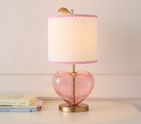 Stoney Clover Lane Cherry Heart Table Lamp (17") | Pottery Barn Kids