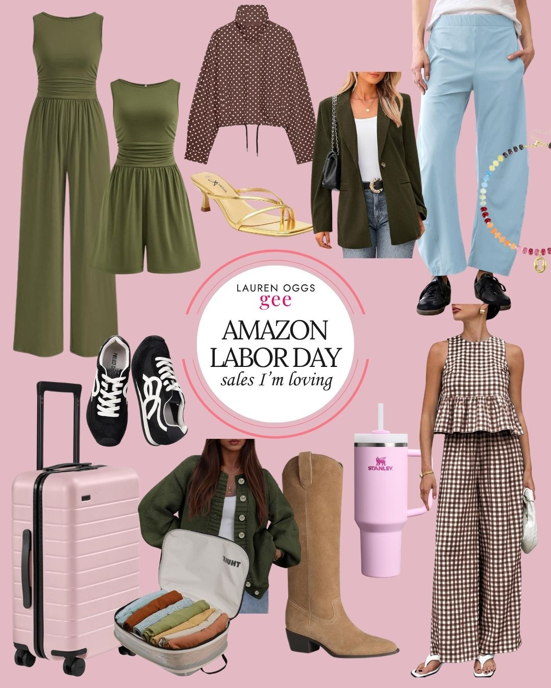 The Labor Day sales are here and they're GOOD! Many of my Amazon favorites are currently on sales. From the viral look for less pants, to my tride and true sneakers, Stanley, and so much more!! Grab them while you can. 🙌🏼 

 #LTKSaleAlert #LTKWorkwear #LTKTravel