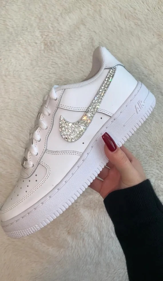 Premium Crystal Custom Nike Air Force 1 Low Sneakers | Etsy | Etsy (US)