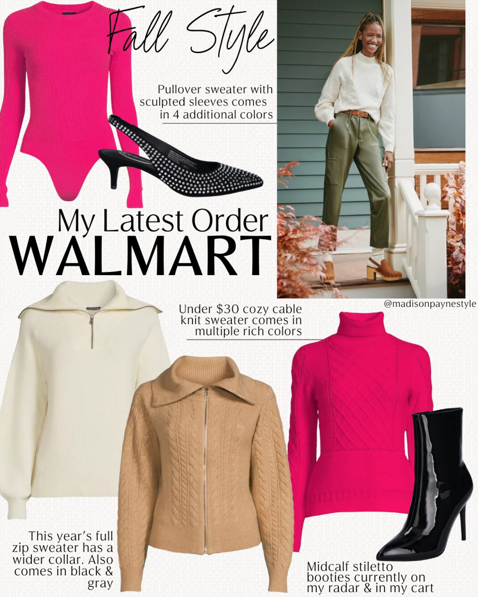 Pullover 2025 sweater walmart