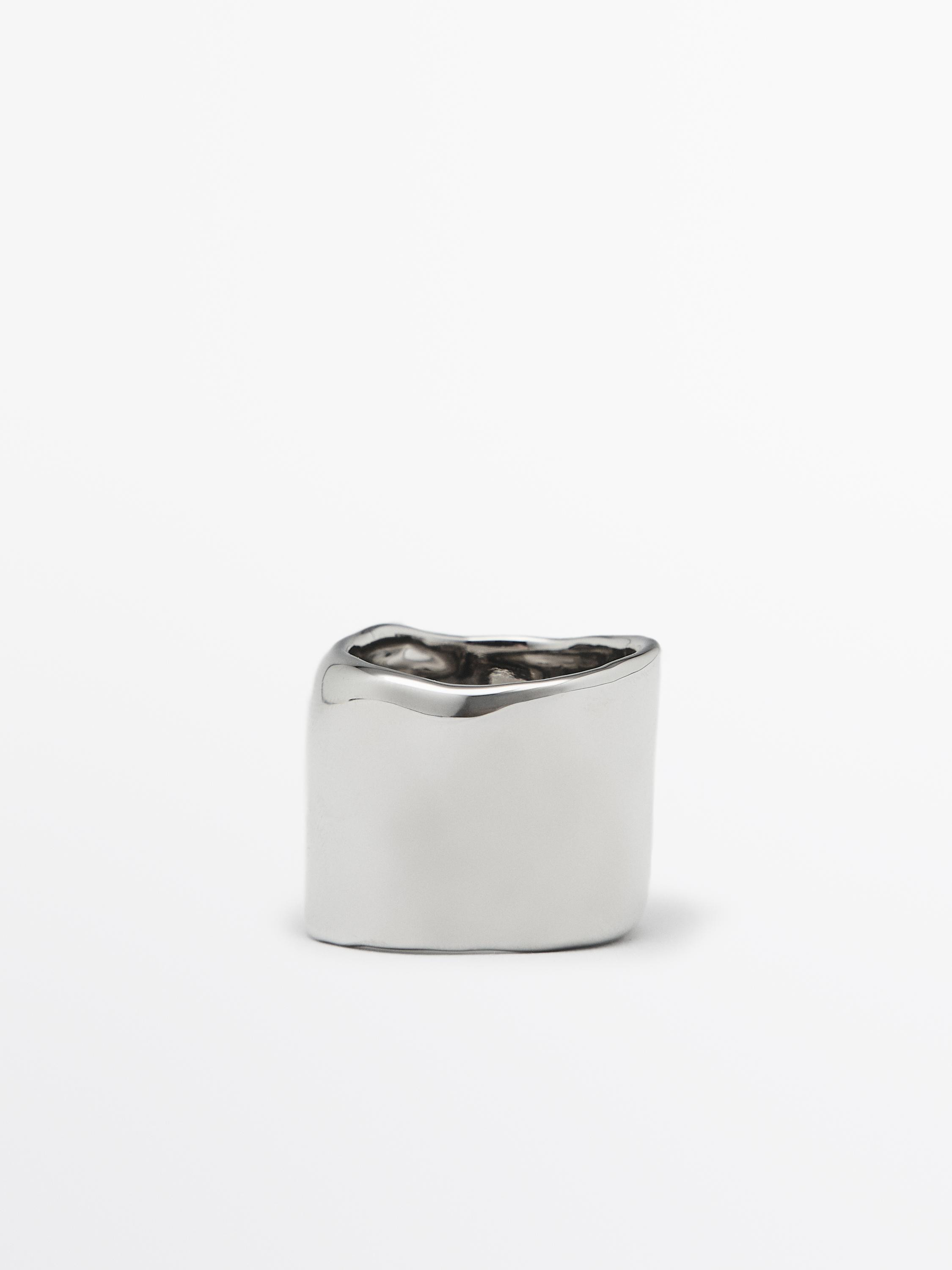 Wide ring | Massimo Dutti US