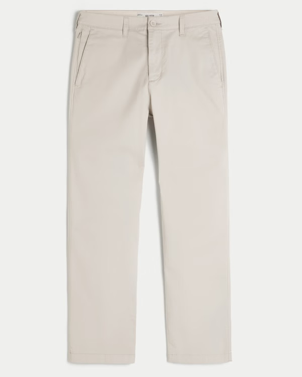 Men's Straight Chino Pants | Men's Bottoms | HollisterCo.com | Hollister (US)