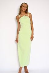 Remington Dress — Pea Green | YLLW The Label