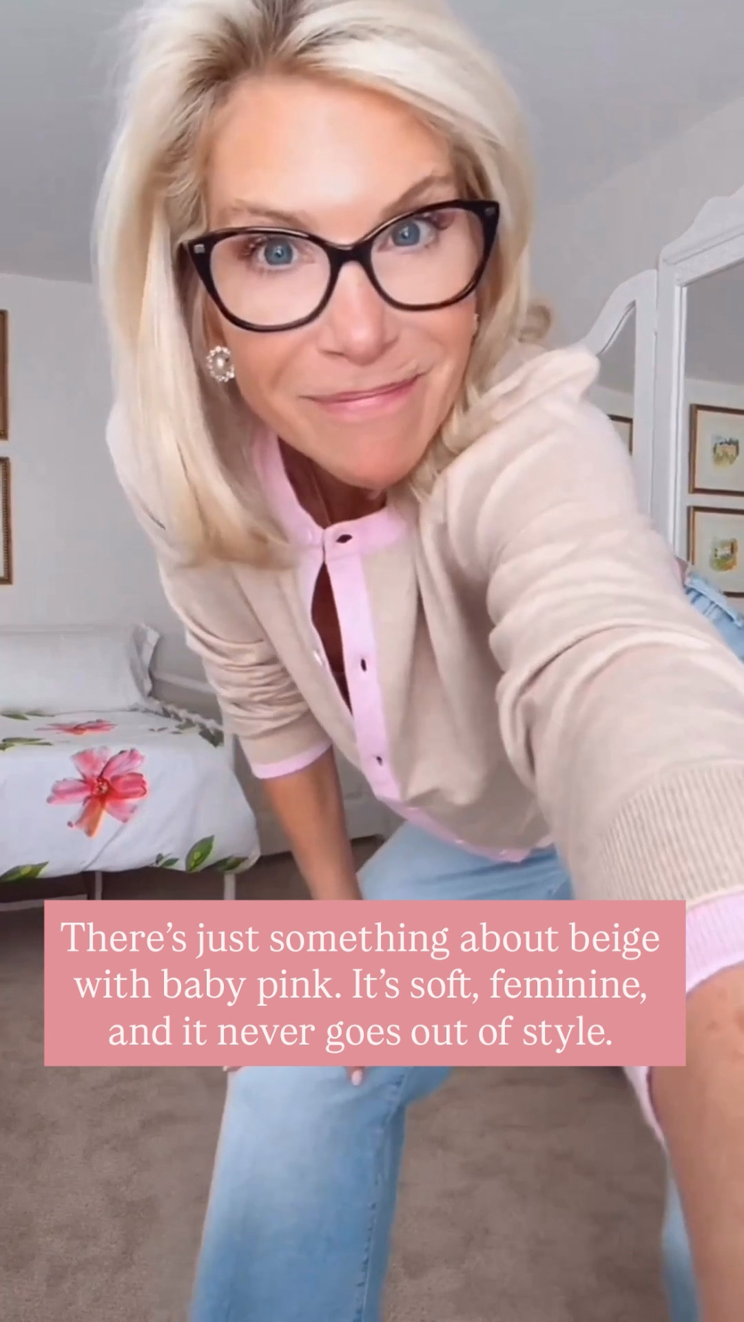 There’s just something about beige with baby pink … timeless, soft, and always a yes. 💖

#LTKOver40 #LTKootd