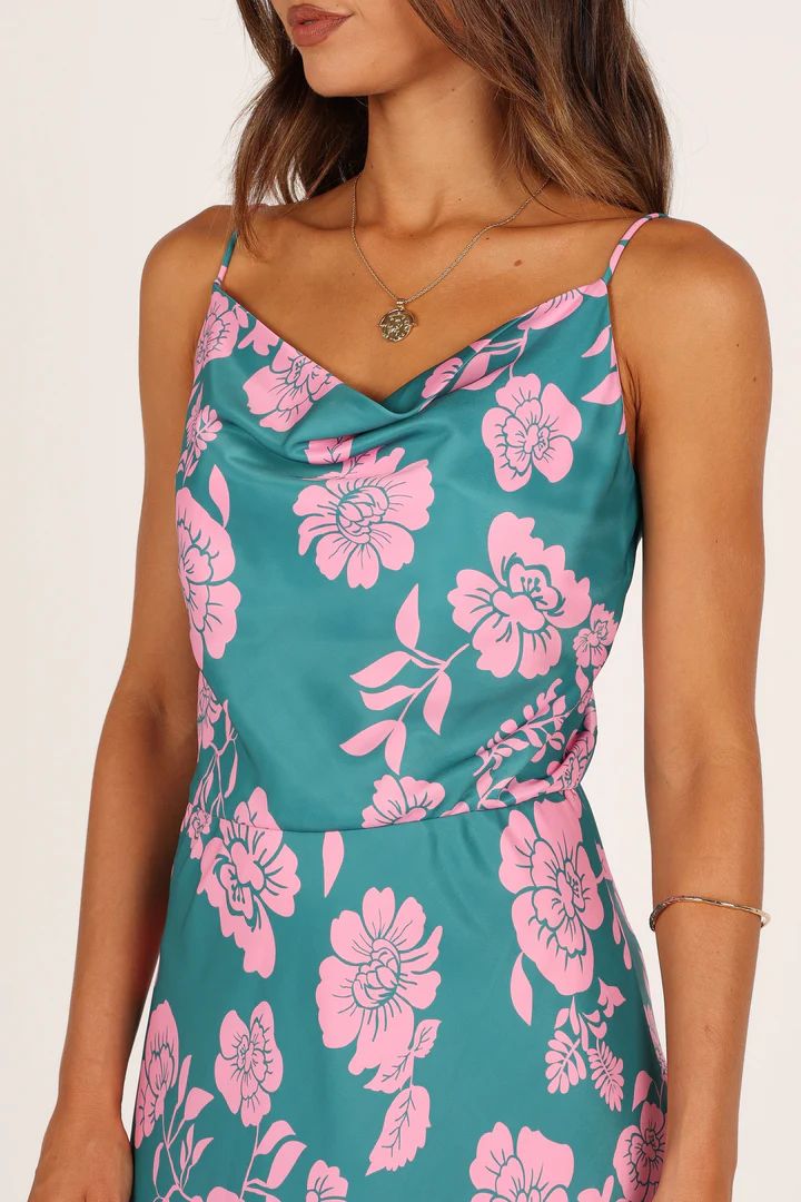Amalthea Maxi Dress - Green Floral | Petal & Pup (US)