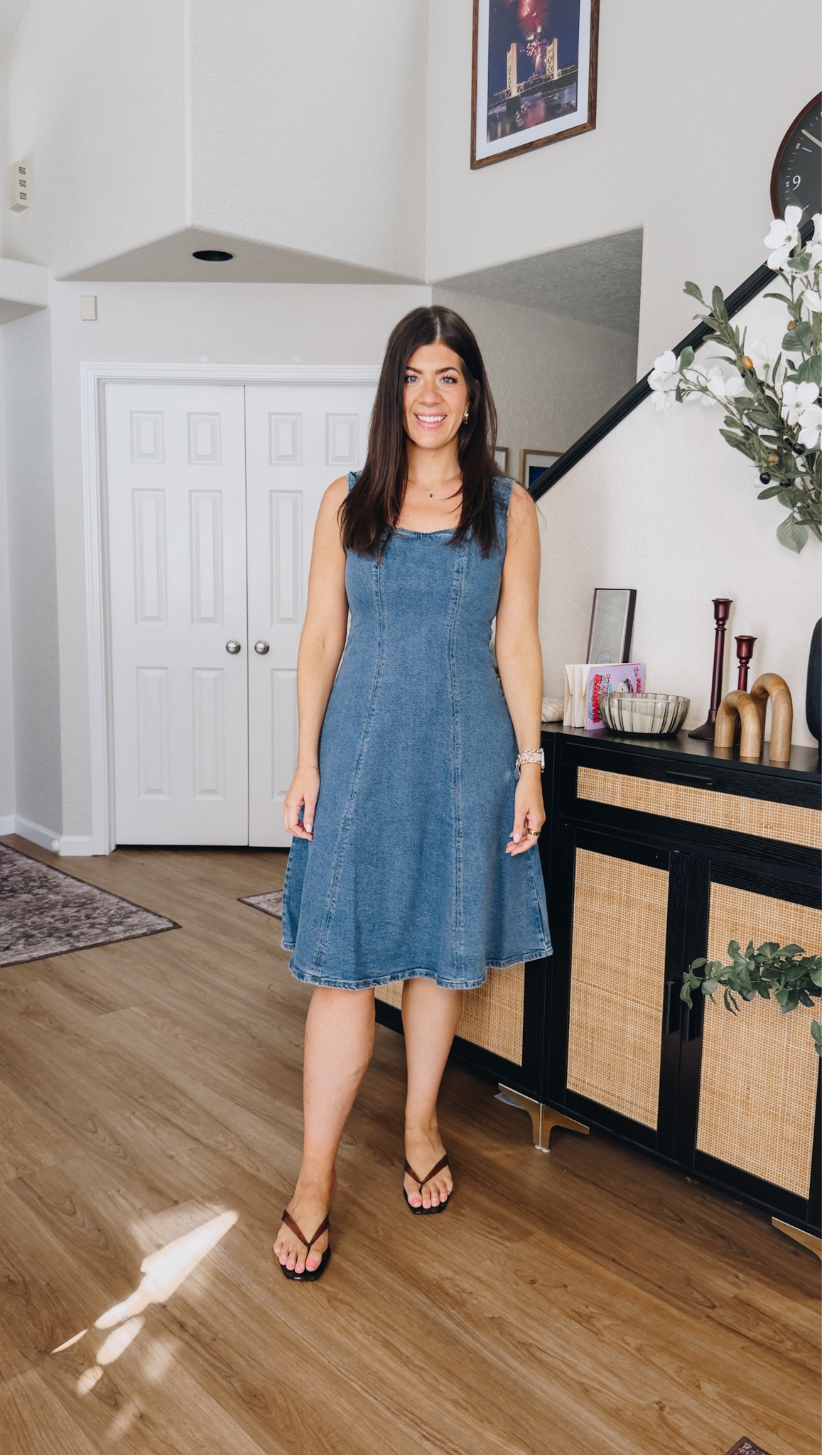 Affordable sitting dresses
In a medium denim dress 

#LTKSaleAlert #LTKMidsize #LTKOver40