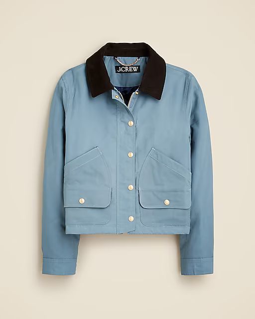 Short Barn Jacket™ in English ripstop cotton | J. Crew US