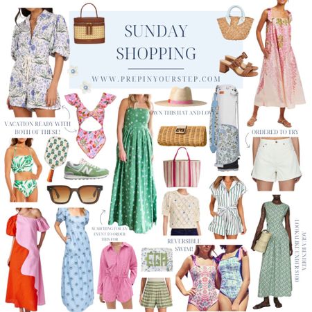 This week’s online shopping favorite finds shared in today’s Sunday Shopping post at www.Prepinyourstep.com. So many cute and colorful pieces for the end of spring and start of summer! 

#LTKfindsunder50 #LTKfindsunder100