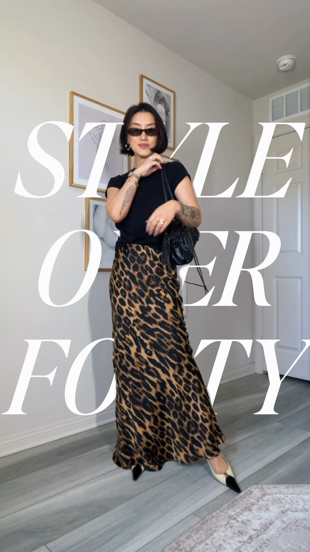 Style over 40 – OOTD 🖤🐆

Some days it’s all about mixing a little edge with a little elegance. Today’s look—Chrome Hearts tee, a satin leopard maxi, and my YSL slingbacks—feels like the perfect balance of cool and polished.

Proof that over 40 doesn’t mean toning it down… it just means knowing exactly how to style it your way 😉

#StyleOver40 #OOTDOver40 #EffortlessChic #LeopardStyle #ElevatedBasics

#LTKOver40 #LTKootd #LTKgrwm