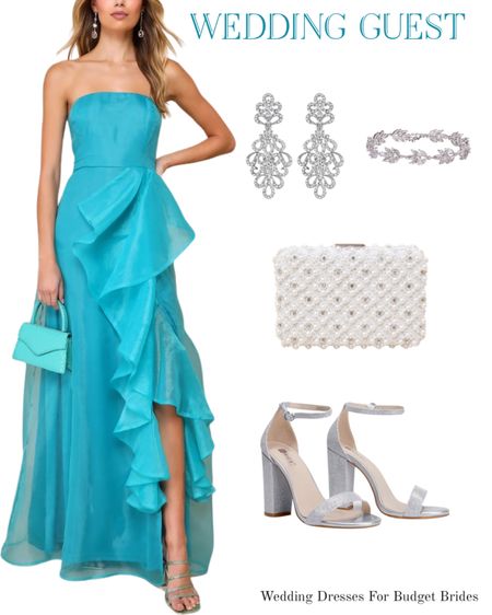 Spring or summer blue maxi dress and accessories for a formal wedding. 

#lulusdress #springweddingguestdress #weddingguestgown #longweddingguestdress #blacktiedress

#LTKwedding #LTKSeasonal #LTKstyletip