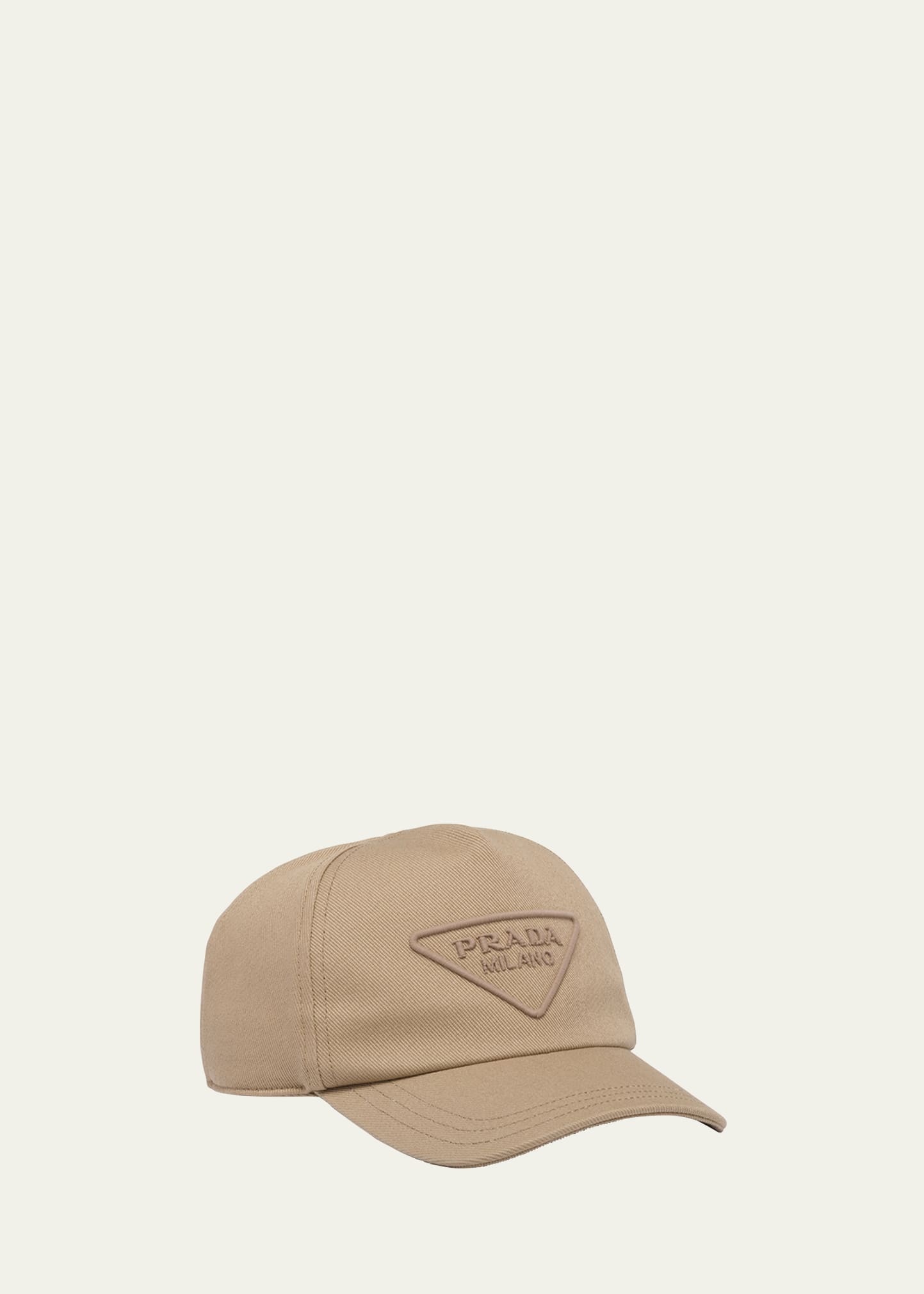 Prada Men's Tonal Triangle Logo Baseball Hat | Bergdorf Goodman