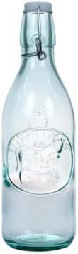 Amici Home, Hermetic Glass Milk Bottle with Locking Swing Top Lid, Glassware, Drink Pitcher for W... | Amazon (US)