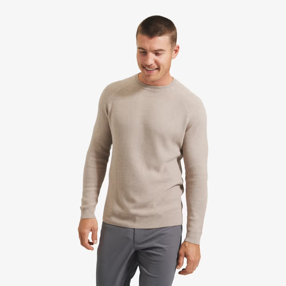 Cassady SweaterVintage Khaki Heather | Mizzen + Main