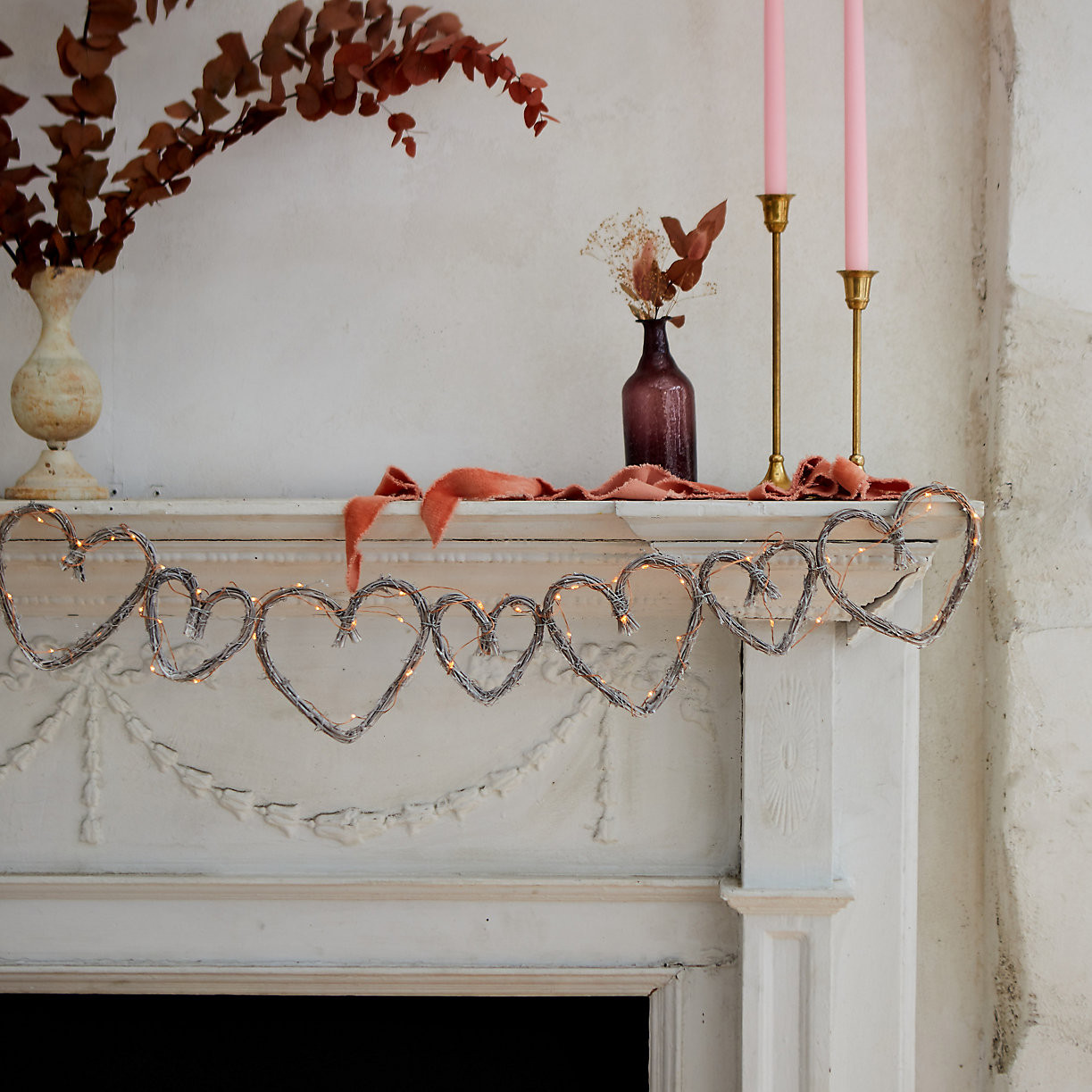 Grapevine Hearts Garland | Terrain
