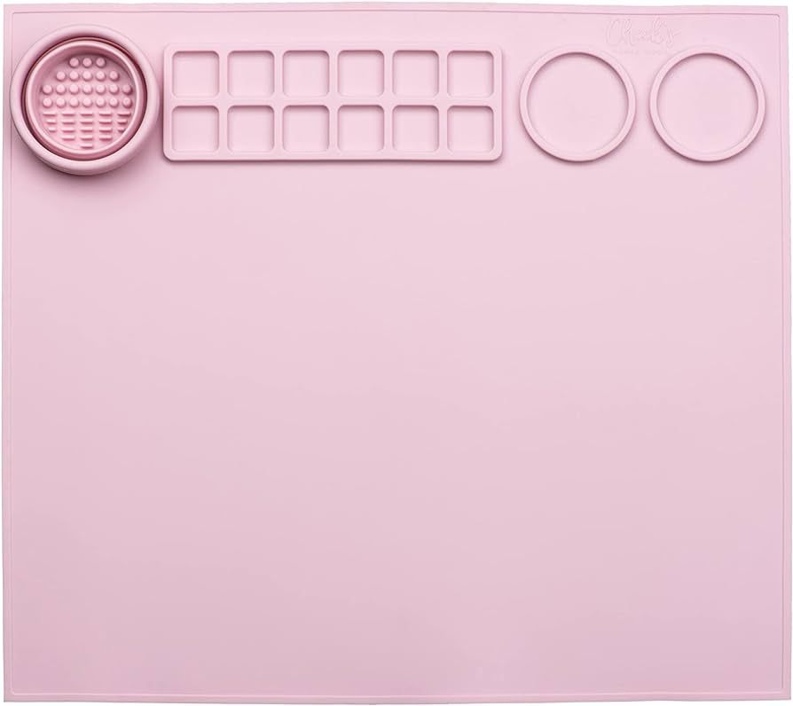 Cheek's Paper Room-Creator Silicone Craft Mat for Painting and Crafts (Pinklet) Large Mat with Co... | Amazon (US)