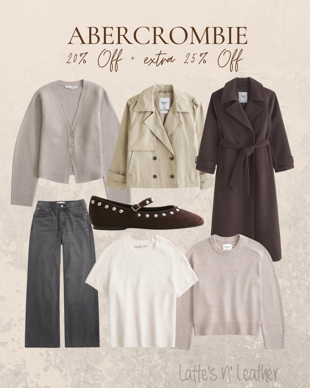 Abercrombie LTK Fall Sale!  Up to 40% off total.  Copy the discount code here!  Love these fall pieces!

Fall outfits, fall jackets, trench coats, sweaters, black jeans, brown suede flats 

#LTKSaleAlert #LTKFallSale #LTKStyleTip