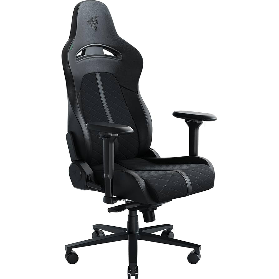 Razer Enki Gaming Chair: All-Day Comfort - Built-in Lumbar Arch - Optimized Cushion Density - Dua... | Amazon (US)
