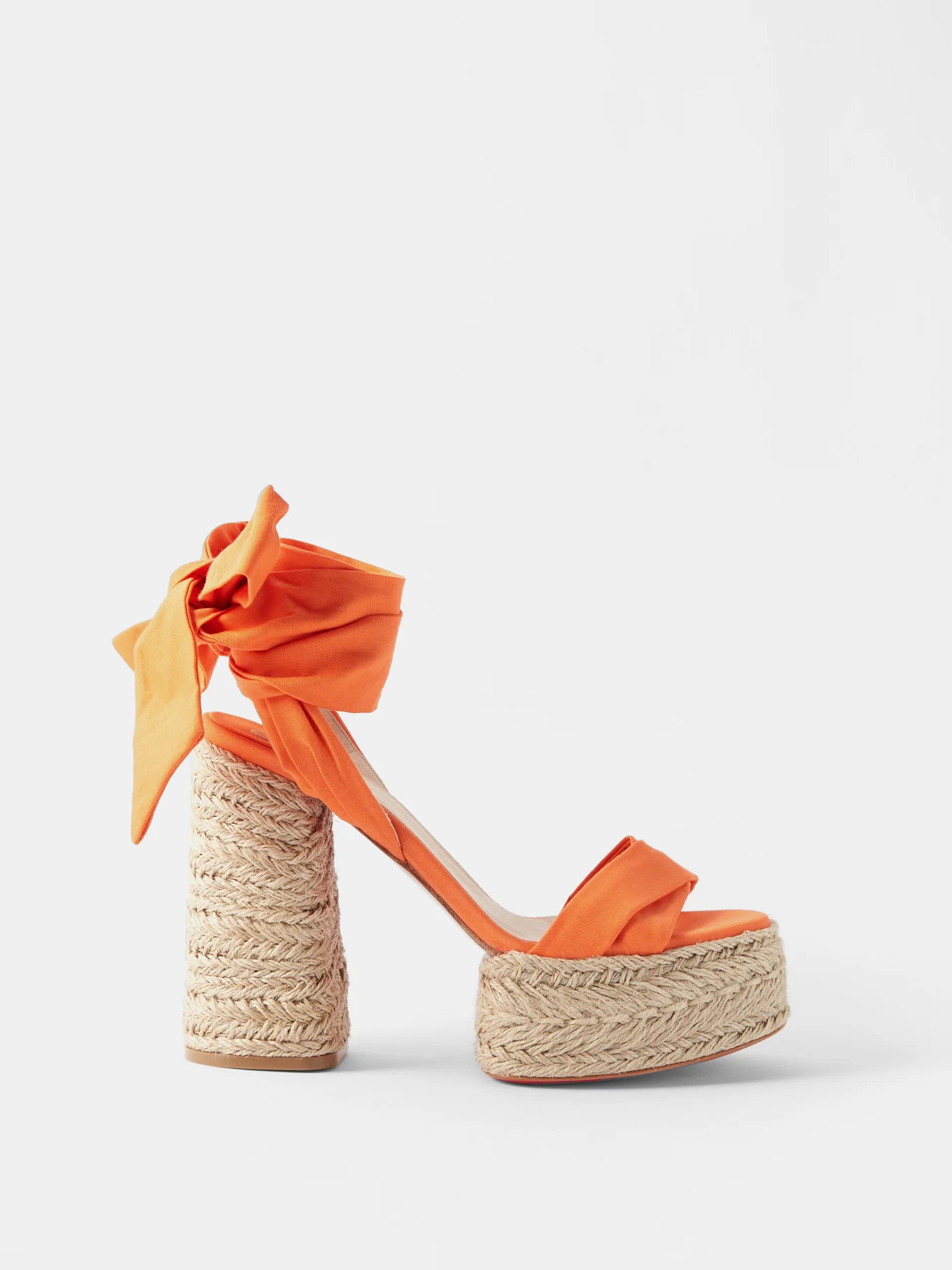 Mariza du Désert 130 canvas platform sandals | Matches (US)