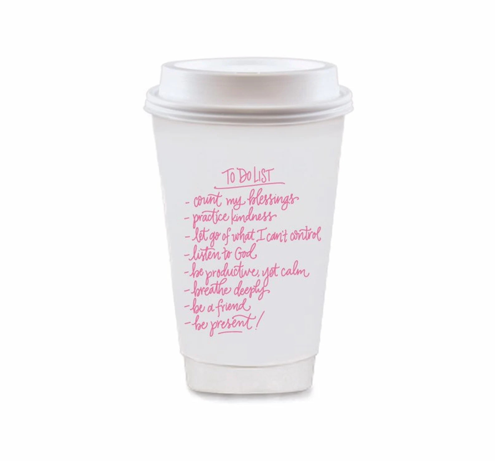 To Do List | To-go Coffee Cups Set - Etsy | Etsy (US)
