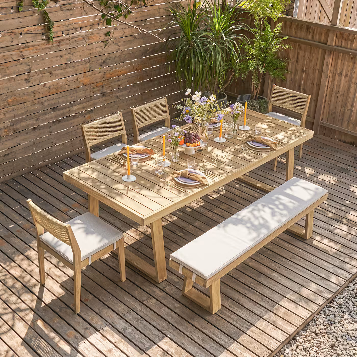 Rio Outdoor Teak Dining Table | Castlery | Castlery US