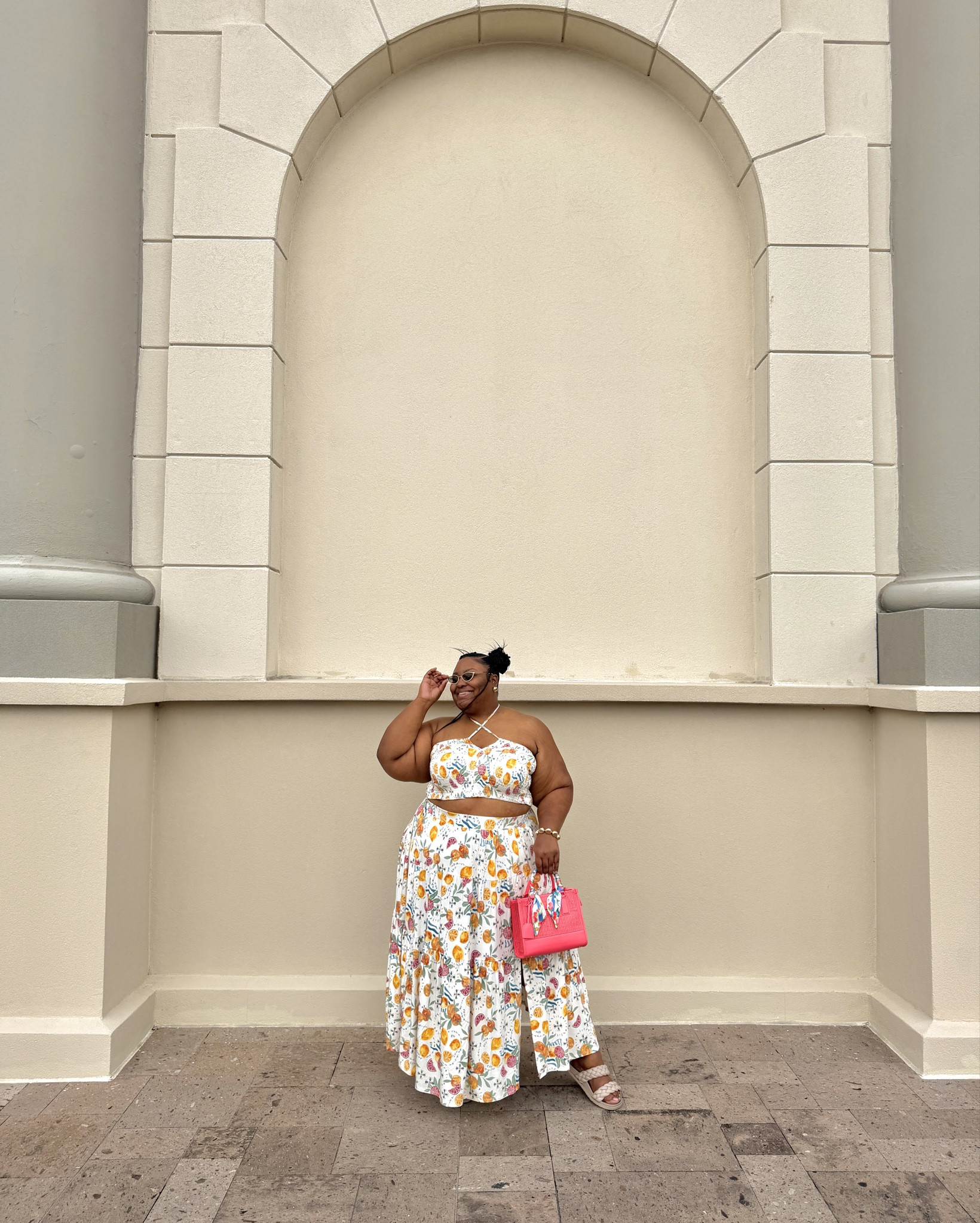Spring Date Outfit! 💐 

Matching set from @Torrid in a size 3x
Purse from Nordstrom Rack
Shoes are from Torrid

#LTKPlusSize #LTKMidsize #LTKootd