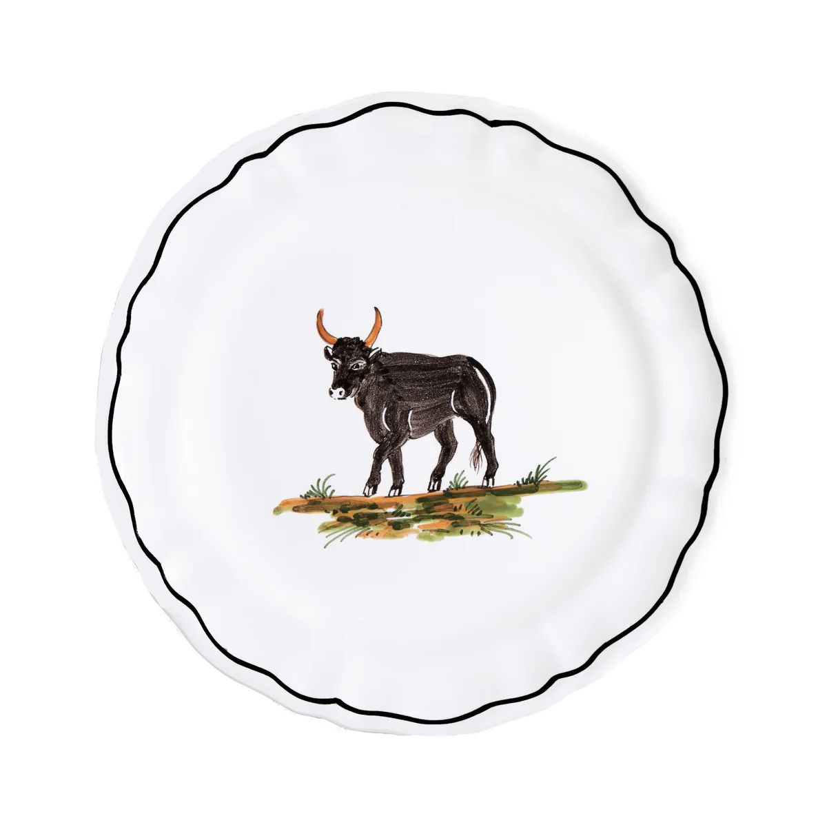 Animaux de la Savane Dessert/Side Plate, Bison | Over The Moon