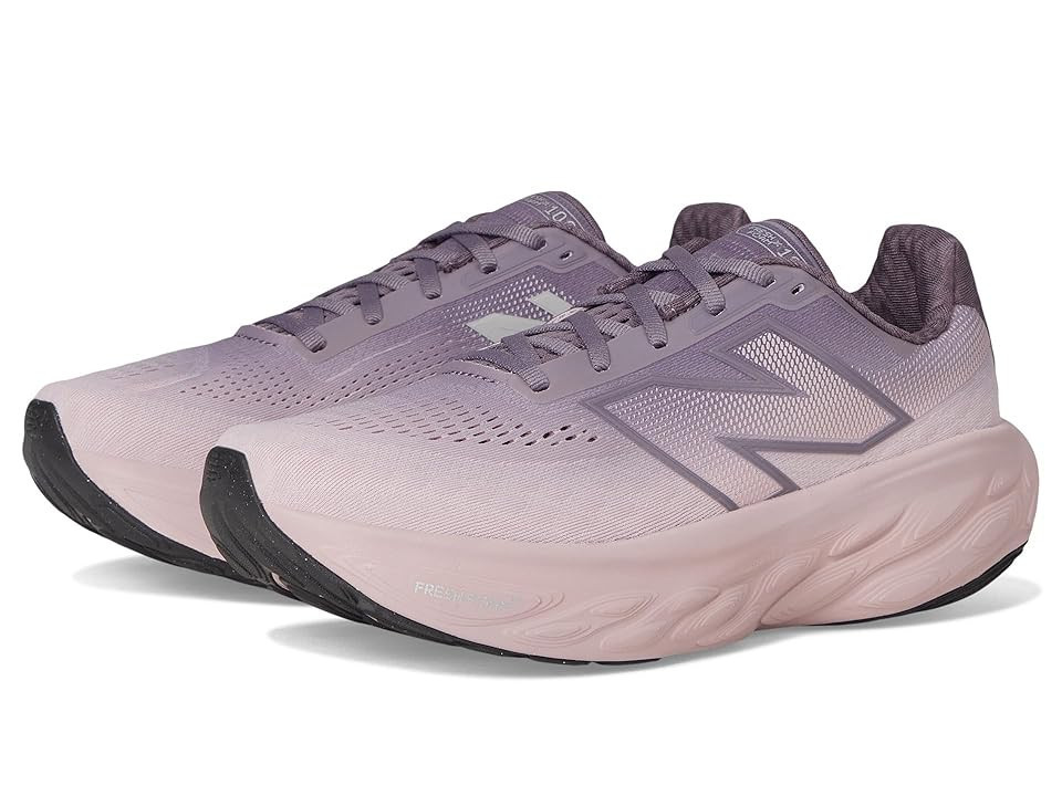 New Balance Fresh Foam X 1080v14 Women's Shoes Dark Ice Wine/Twilight Haze/Silver Metallic : 10.5 B - Medium, Synthetic | Zappos