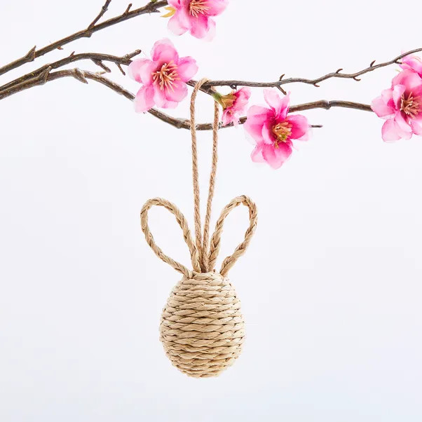 Bunny Egg Paper Rope Hanging Decoration | Dunelm