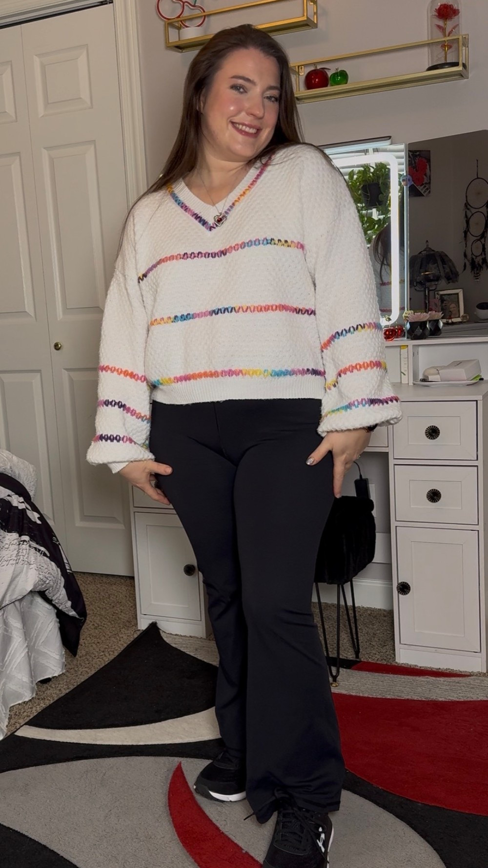 Just got over the flu and wanted to dress up nice even if I probably won’t go out!! 

#LTKootd #LTKmomlife #LTKMidsize