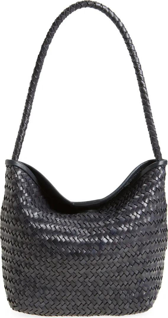 The Handwoven Leather Shoulder Bag | Nordstrom