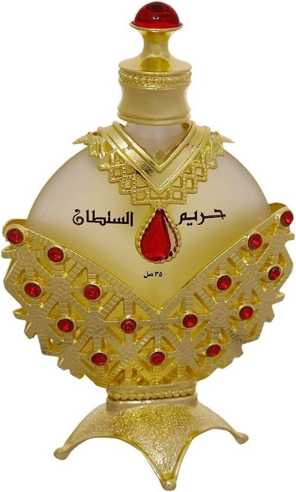 KHADLAJ PERFUMES Hareem Al Sultan Concentrated Perfume Oil Gold for Women, 1.18 Ounce | Amazon (US)