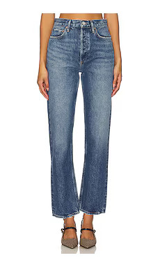 90s Pinch Waist High Rise Straight Jeans
                    
                    AGOLDE | Revolve Clothing (Global)