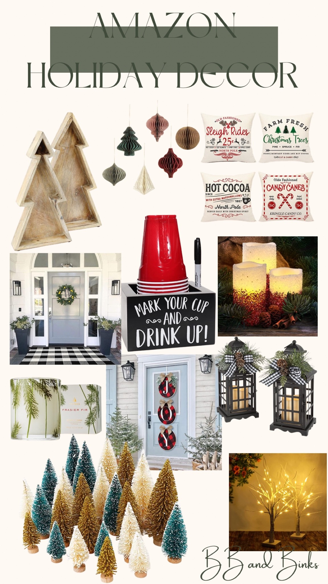 Beautiful and affordable holiday decor

#LTKSeasonal #LTKhome #LTKsalealert