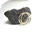 Yellow Gold Filled Endless Hoops, Mini Gold Hoop Earrings | Amazon (US)