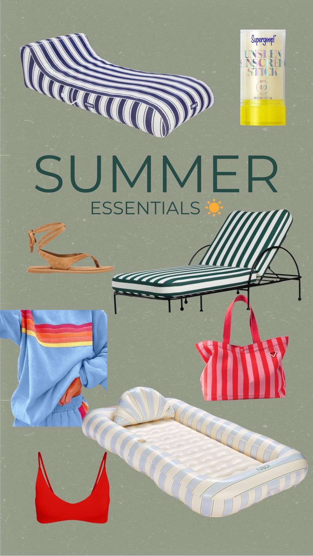Summer essentials ☀️

#LTKsummer

#LTKSwim #LTKHome
