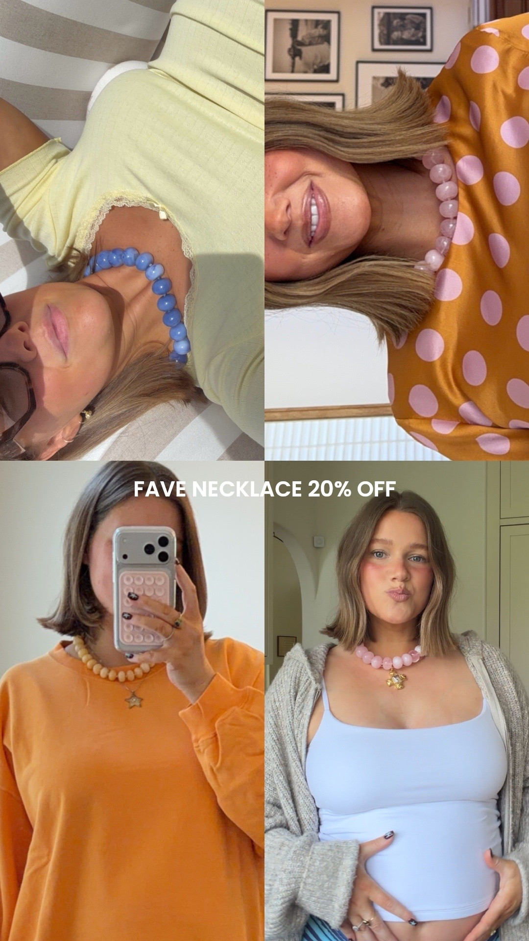 20% off baublebar right now I can’t stop wearing these fun bubble bead necklaces!! 

#beadednecklace #colorfuljewelry #summerstyle #accessories #bresheppard