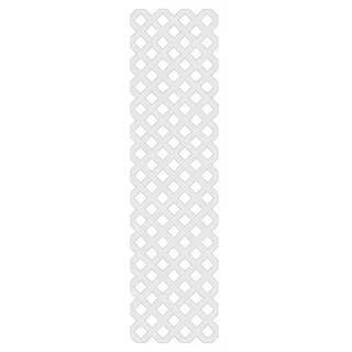 Veranda 2 ft. x 8 ft. White Garden Vinyl Lattice 73004010 - The Home Depot | The Home Depot